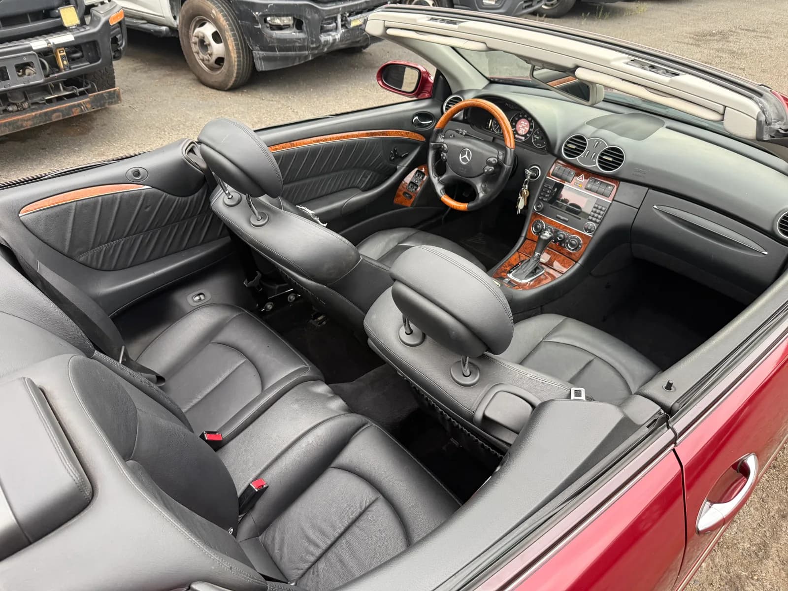 2006 Mercedes-Benz CLK-Class CLK350 in Red, photo 17 of 17